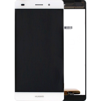 Ecran complet blanc pour Huawei P8 Lite