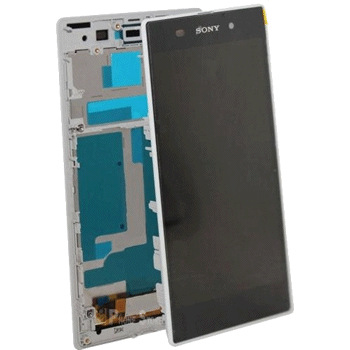 Ecran complet blanc pour Sony Xperia Z1