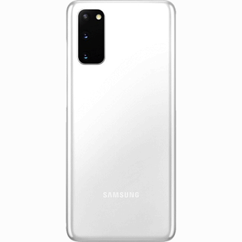 Vitre arriere blanche originale Samsung Galaxy S20
