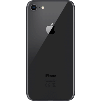 Vitre arriere noire pour iPhone 8