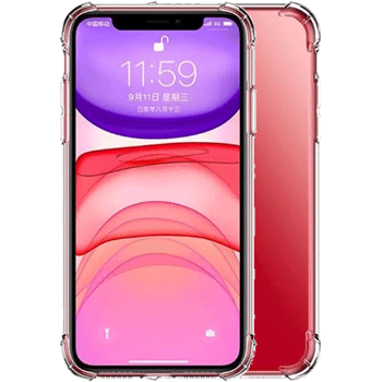 Coque silicone transparent pour iPhone SE 2020