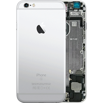 Coque Arriere chassis Argent iPhone 6s