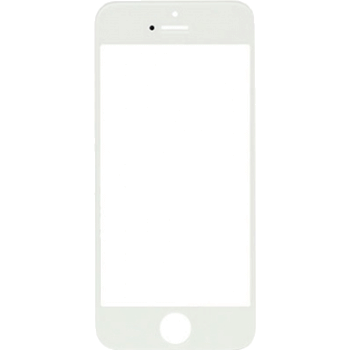 Vitre avant blanche pour iPhone SE