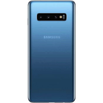 Vitre arriere bleue originale Samsung Galaxy S10 Plus
