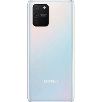 Vitre arriere blanche originale Samsung Galaxy S10 Lite