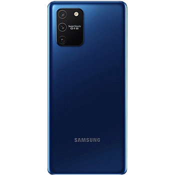 Vitre arriere bleue originale Samsung Galaxy S10 Lite