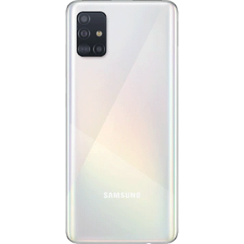 Coque arriere blanche originale Samsung Galaxy A51