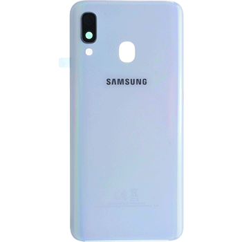 Vitre arriere blanche originale Samsung Galaxy A40