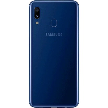 Coque arrière bleue originale Samsung Galaxy A20