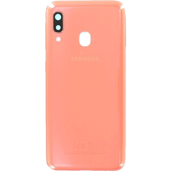 Coque arriere orange originale Samsung Galaxy A20e