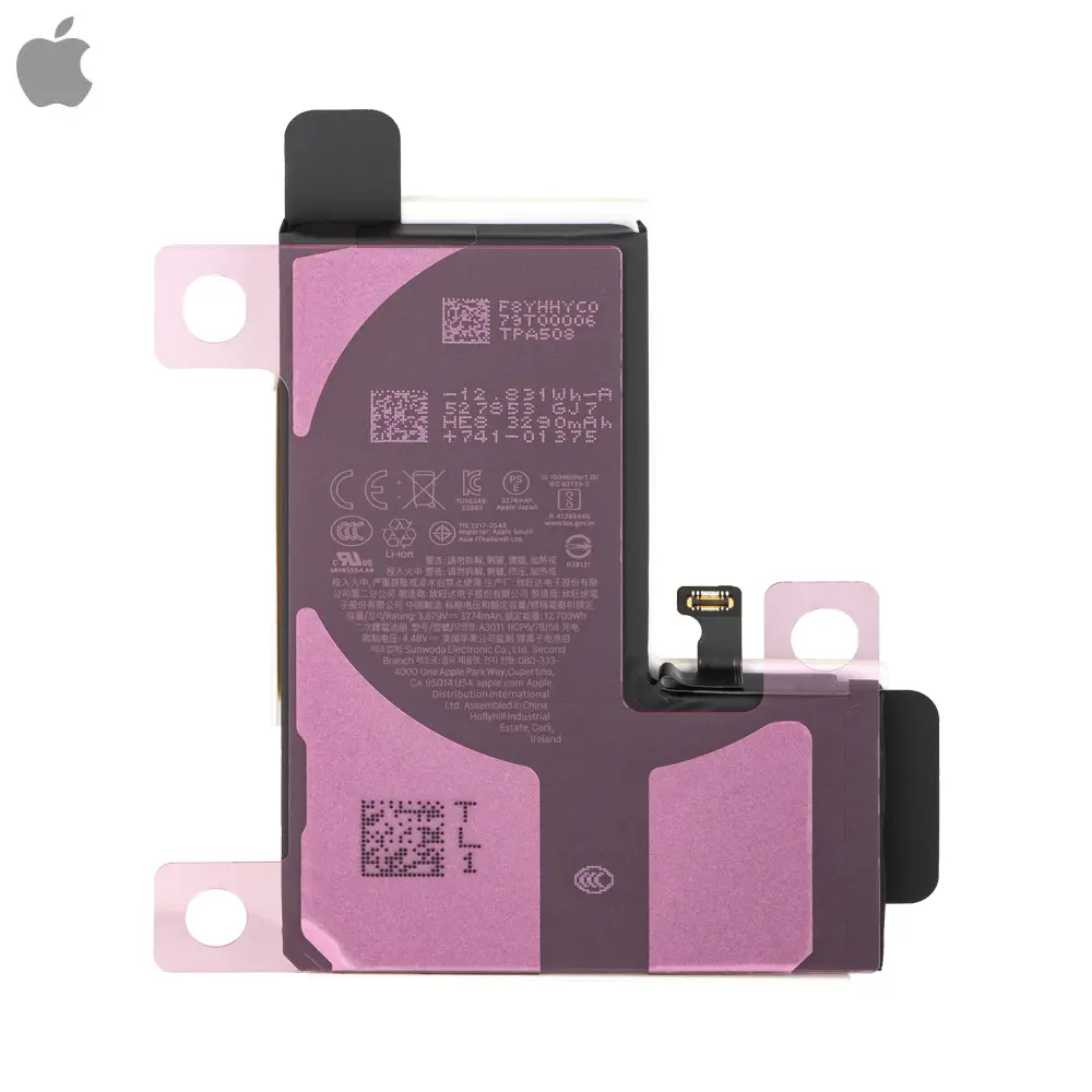 Batterie iPhone 15 Pro Max – Originale ou Premium avec Kit de Réparation Inclus
