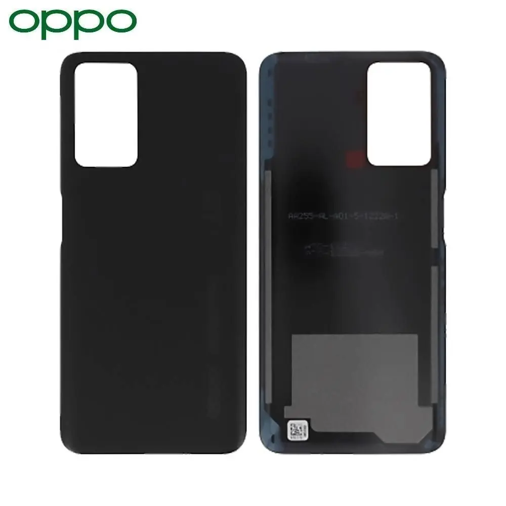 Cache Arrière OPPO A76 – Noir & Bleu | Pièce de Remplacement