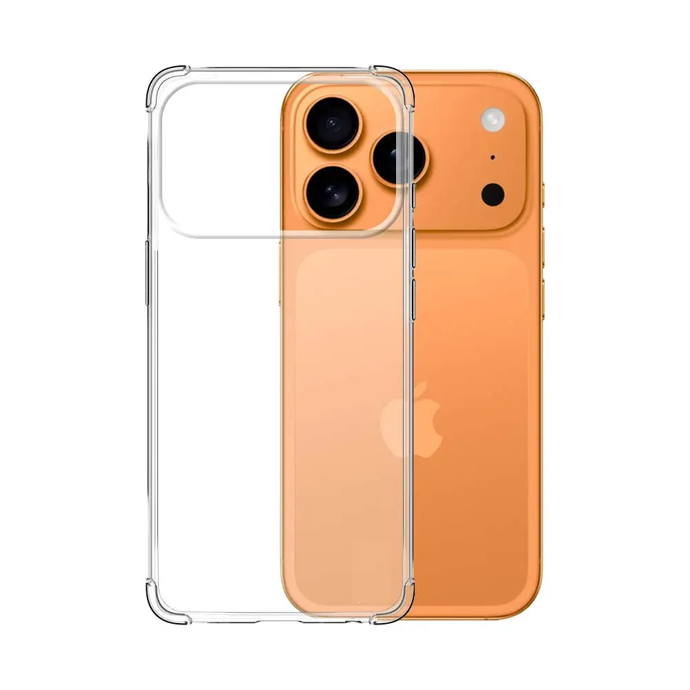 Coque iPhone 16 Pro Max Transparente – Silicone Premium avec Coins Renforcés Anti-Choc