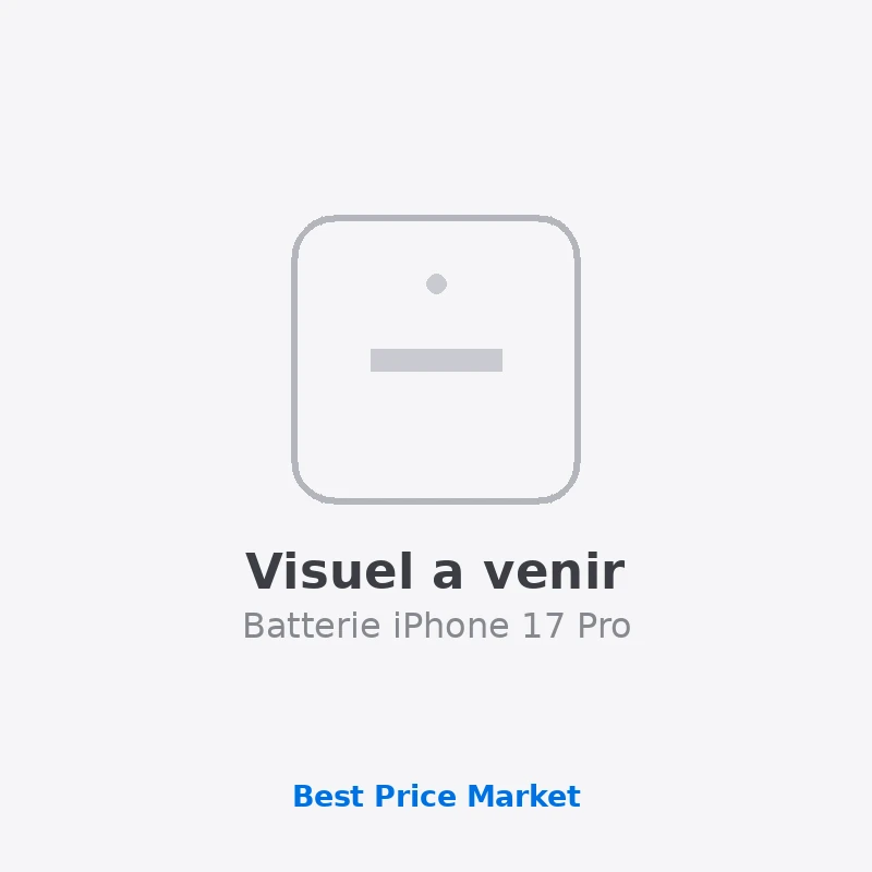 Batterie iPhone 17 Pro – Premium & Origine | Haute Capacité